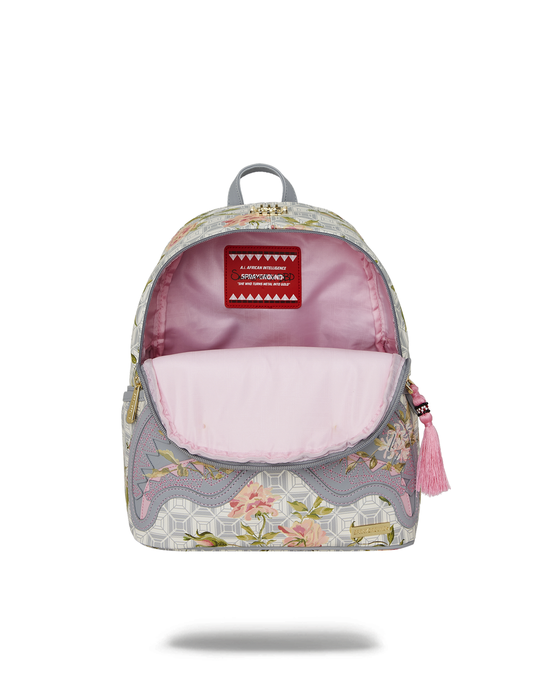 Backpack in use, worn on the back with side pockets visible, perfect for daily use or travel