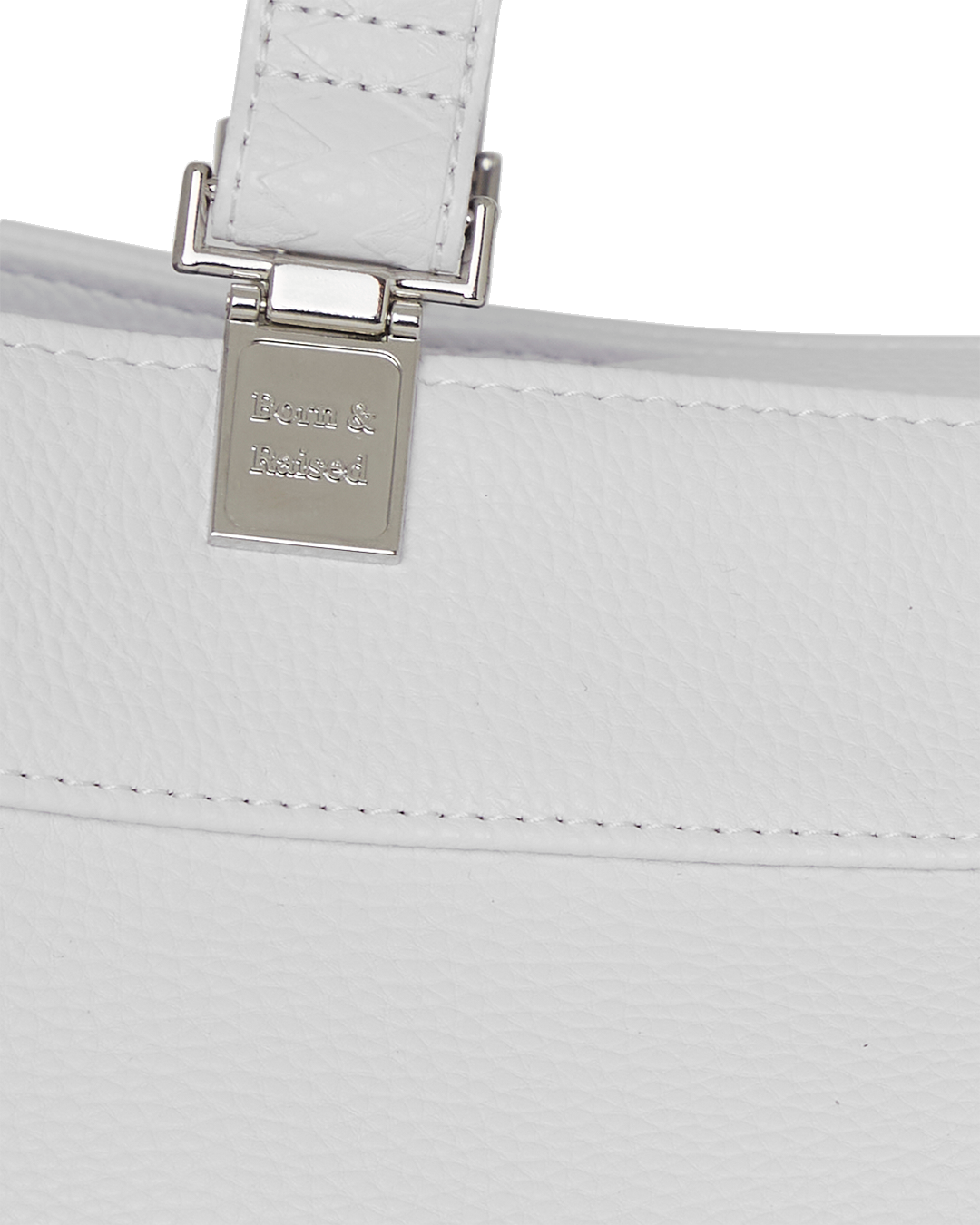Water-resistant tote bag in use, perfect for a day out.