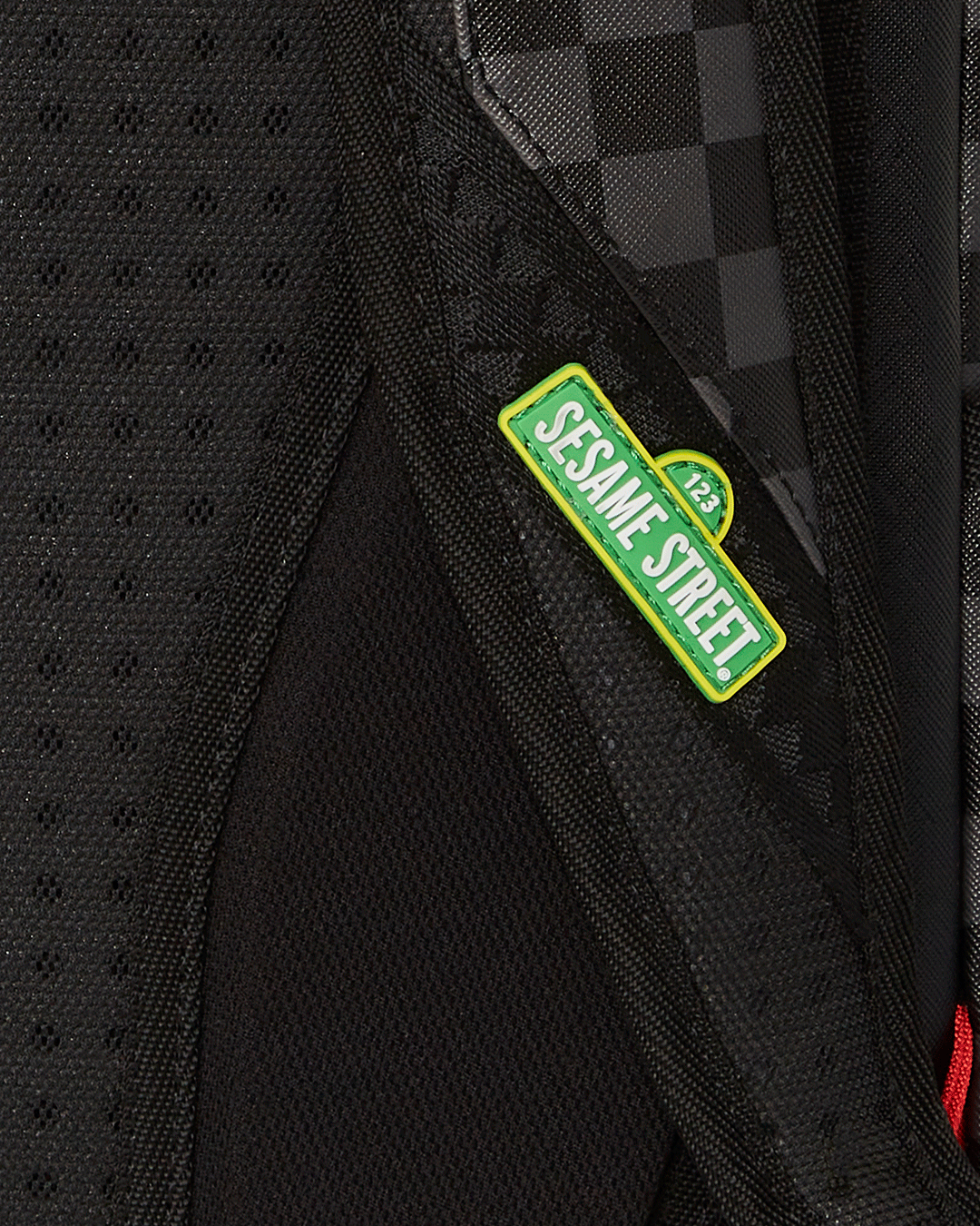 Back view highlighting adjustable straps and ergonomic padding of the backpack.