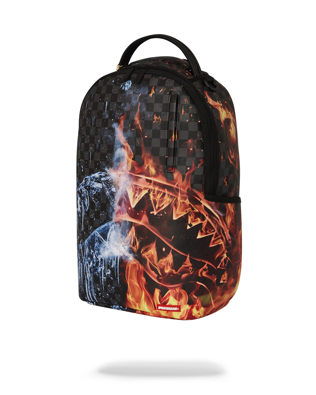 Backpack worn by a traveler in a cityscape, highlighting its sleek design and functionality.