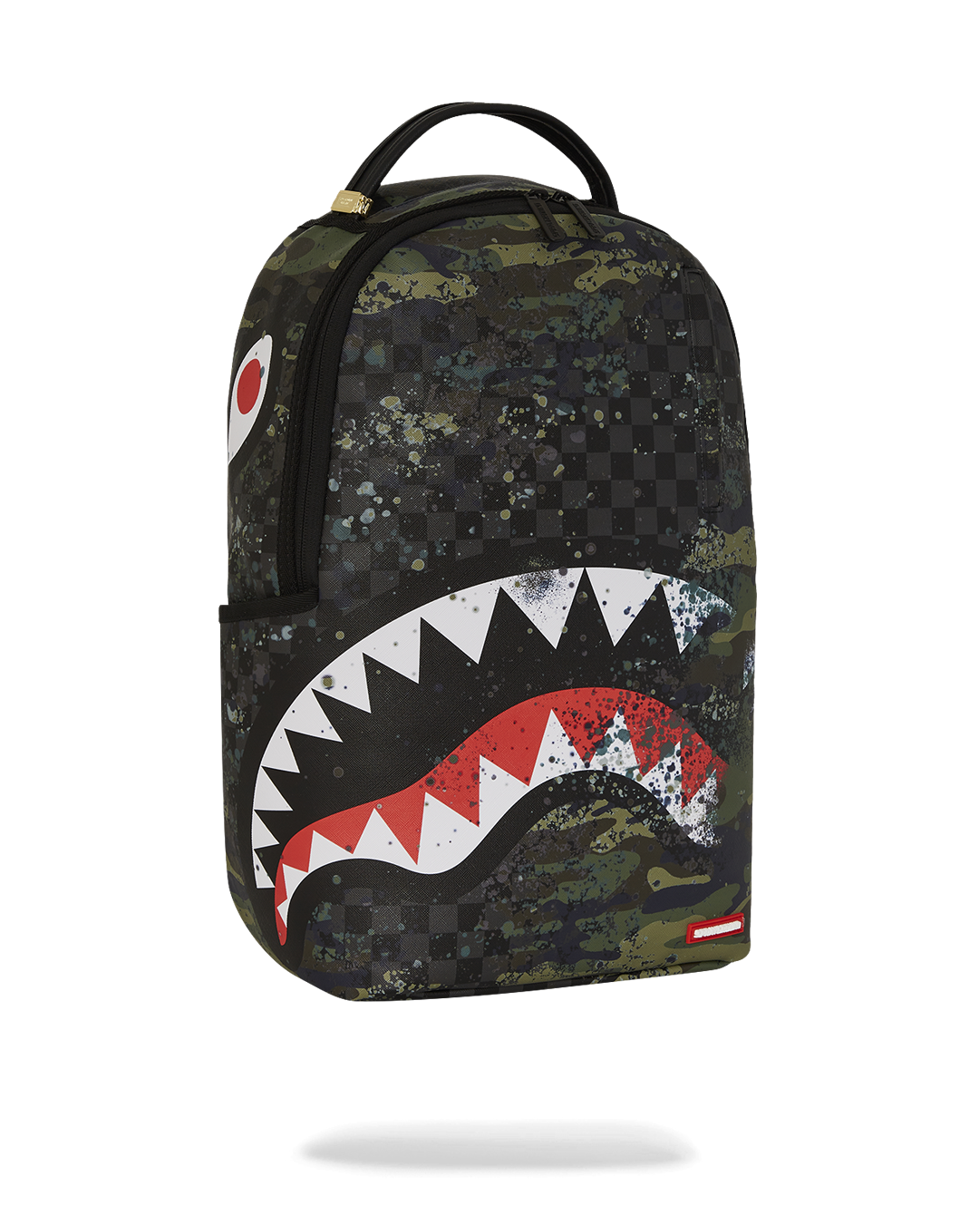 Side profile highlighting ergonomic back padding and adjustable straps