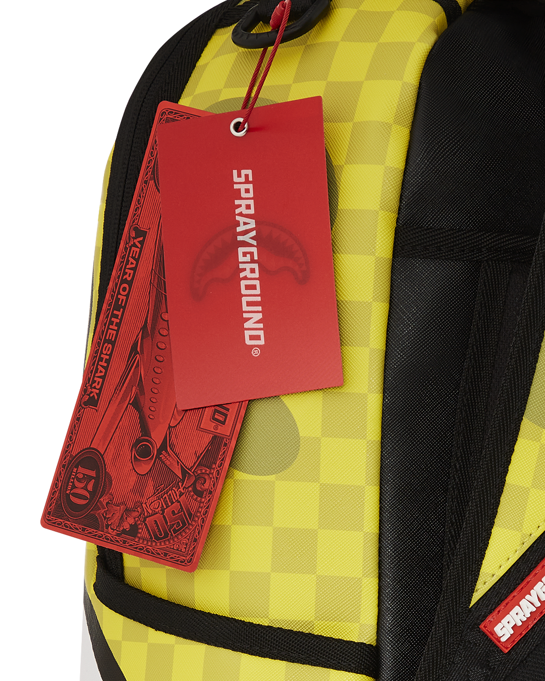 SpongeBob backpack with ergonomic mesh padding for comfort during use.