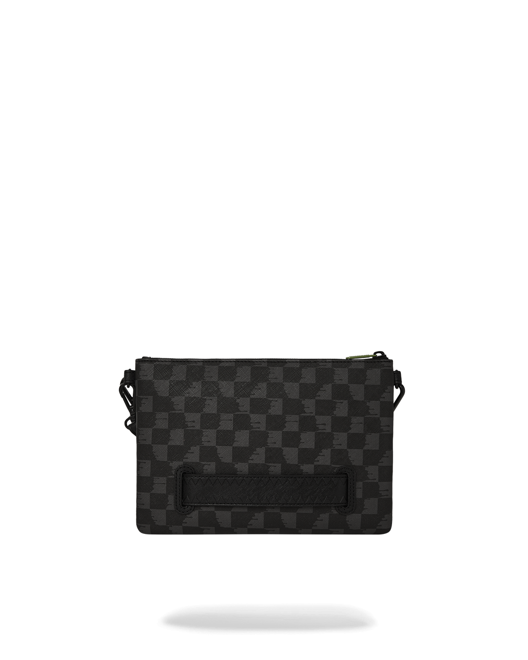 Front view of Slime Takeover Convertible Wristlet Clutch in vibrant color.