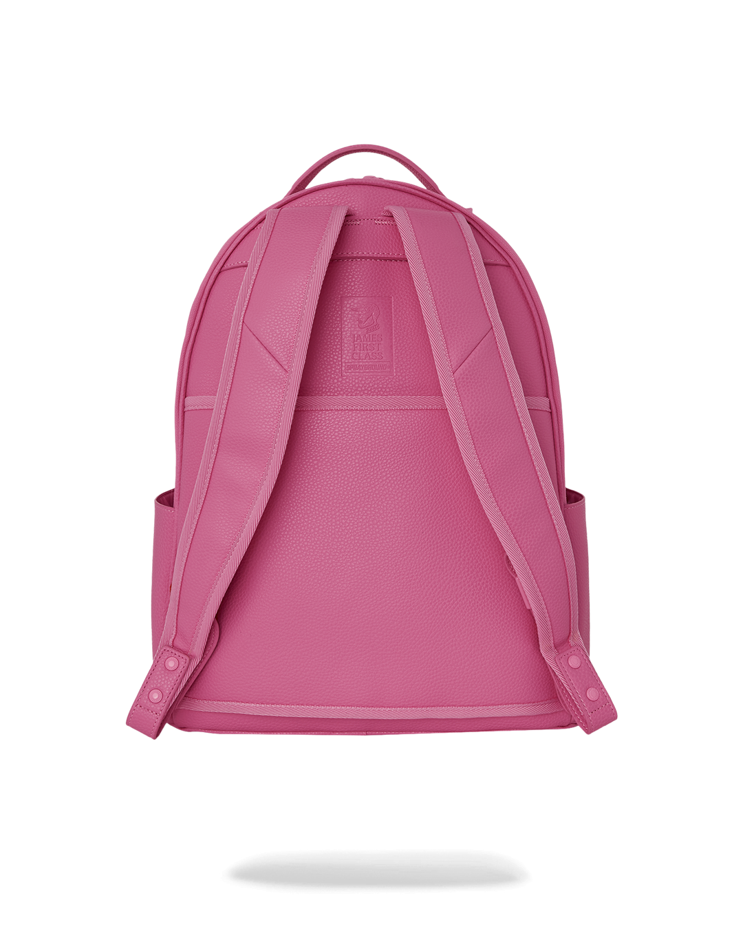 Front view of the mini backpack purse showcasing its compact size and stylish design