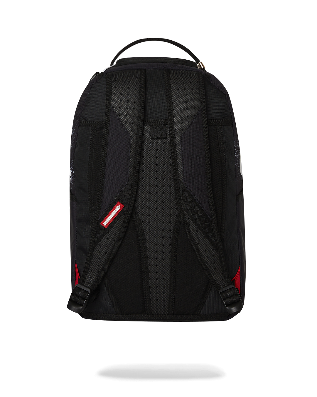 Stranger Things Hellfire backpack front view with zippered pockets