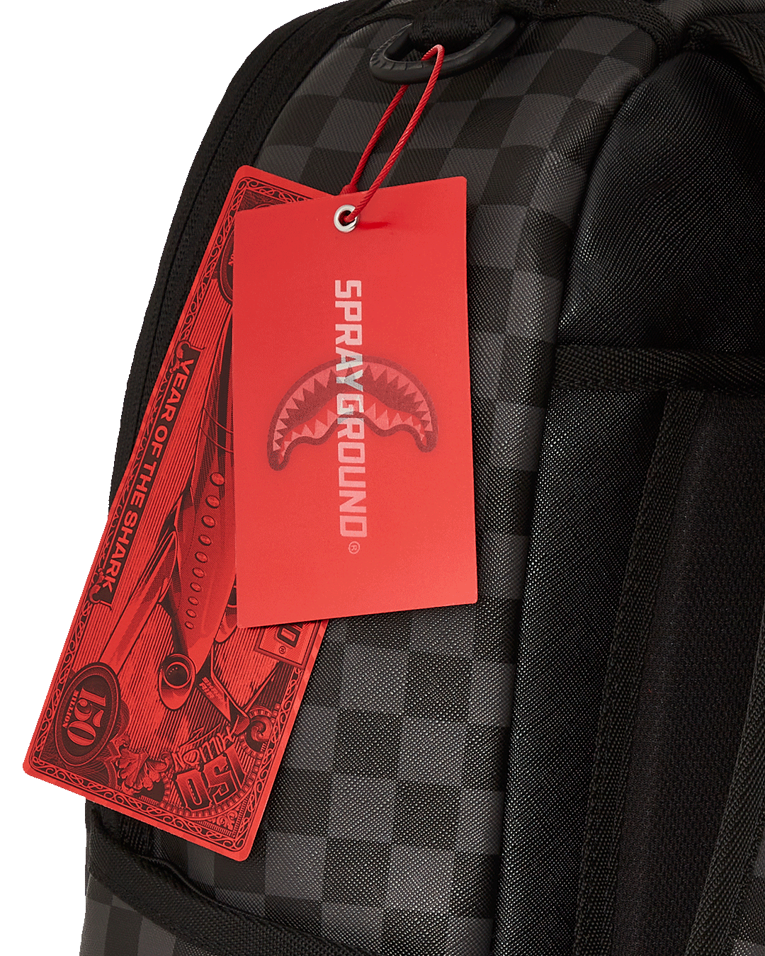 Front view of Cookie Monster Deluxe Backpack showcasing its vibrant design.