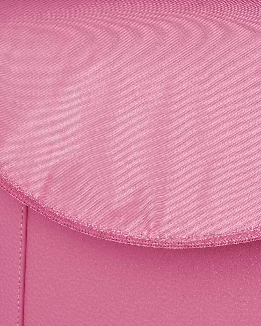 Front view of the mini backpack purse showcasing its compact size and stylish design