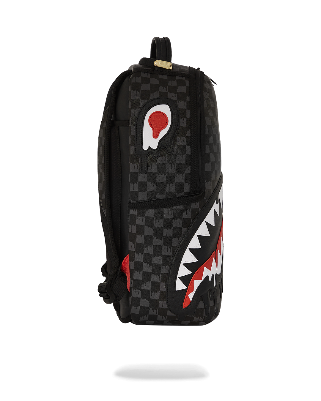 Backpack in use, demonstrating its comfort and ergonomic mesh back padding.