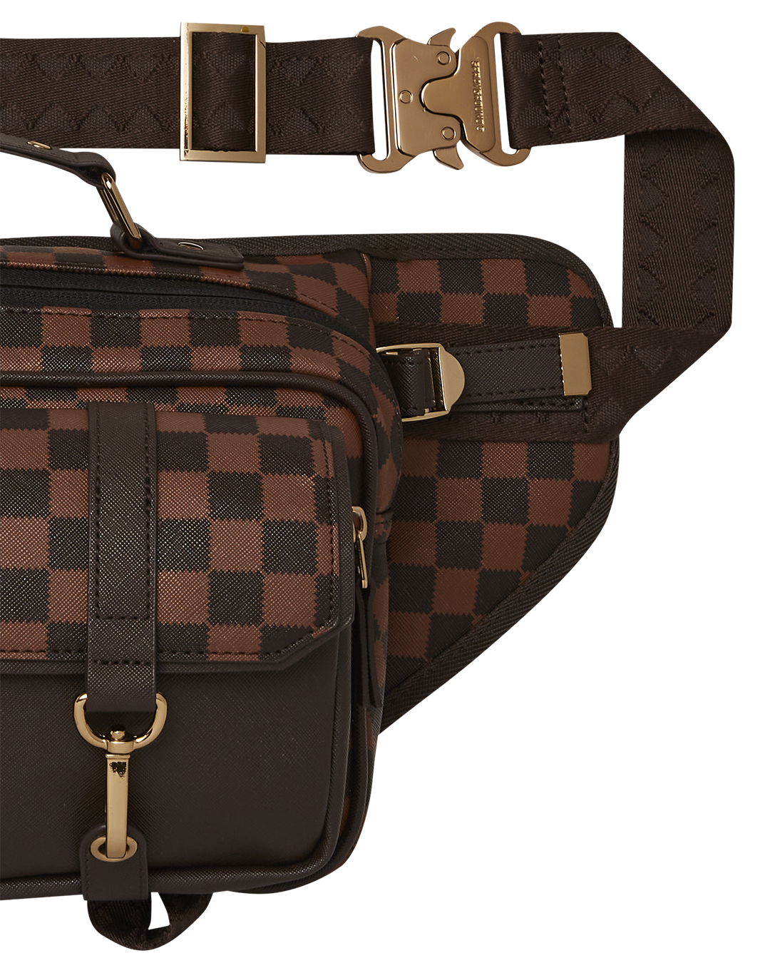 Interior shot of the spacious main zipper pocket for essentials