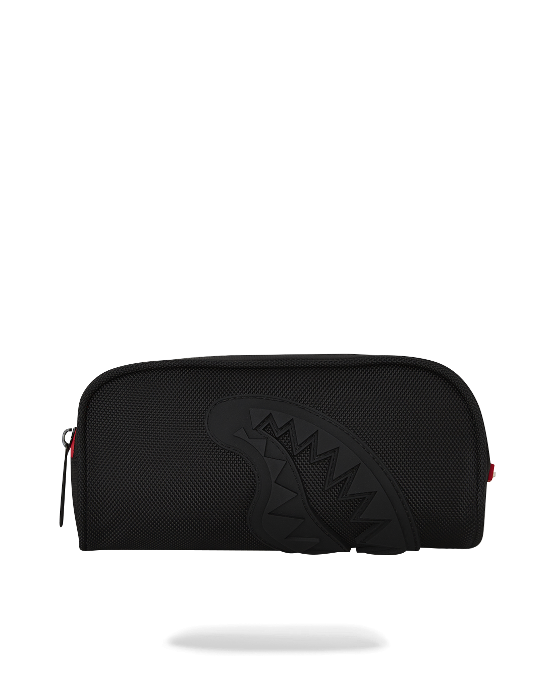Lifestyle shot of pouch inside a backpack, used as a pencil pouch for school