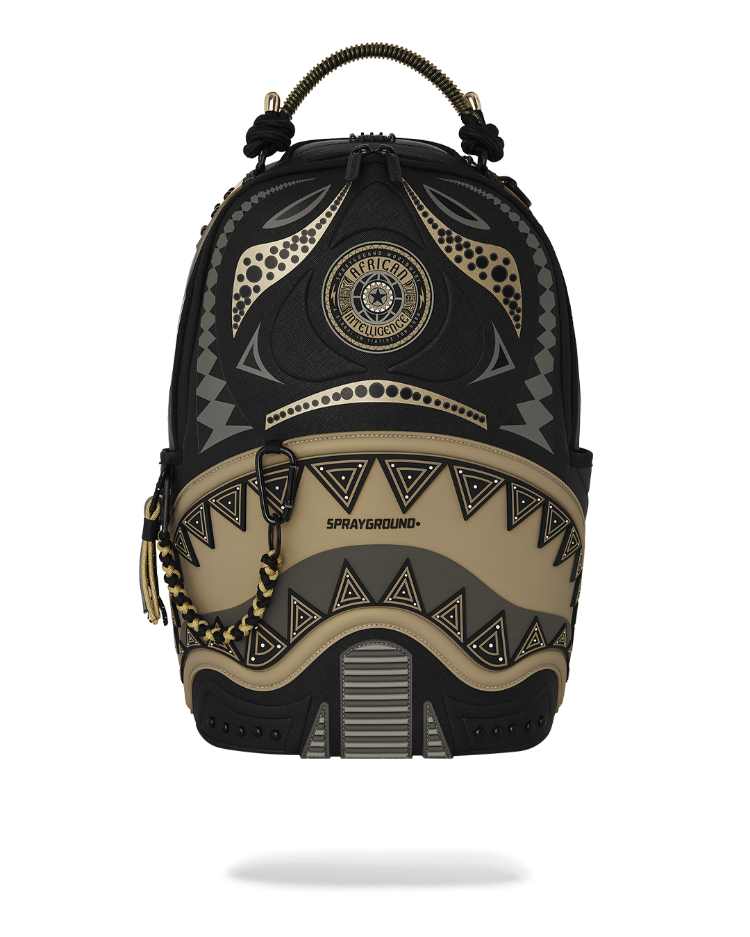 Sprayground Backpack Pink Sandflower Collaboration front view