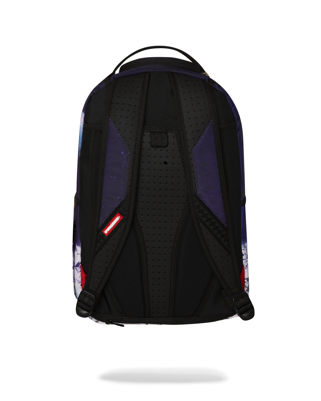 Side profile of the travel backpack for women with adjustable straps and side pockets
