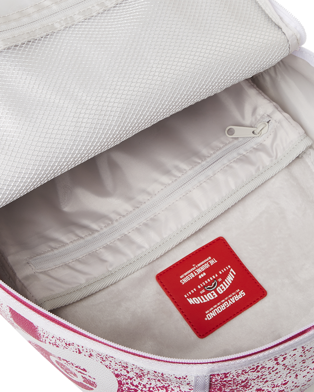 Backpack straps and ergonomic padding for comfort during travel