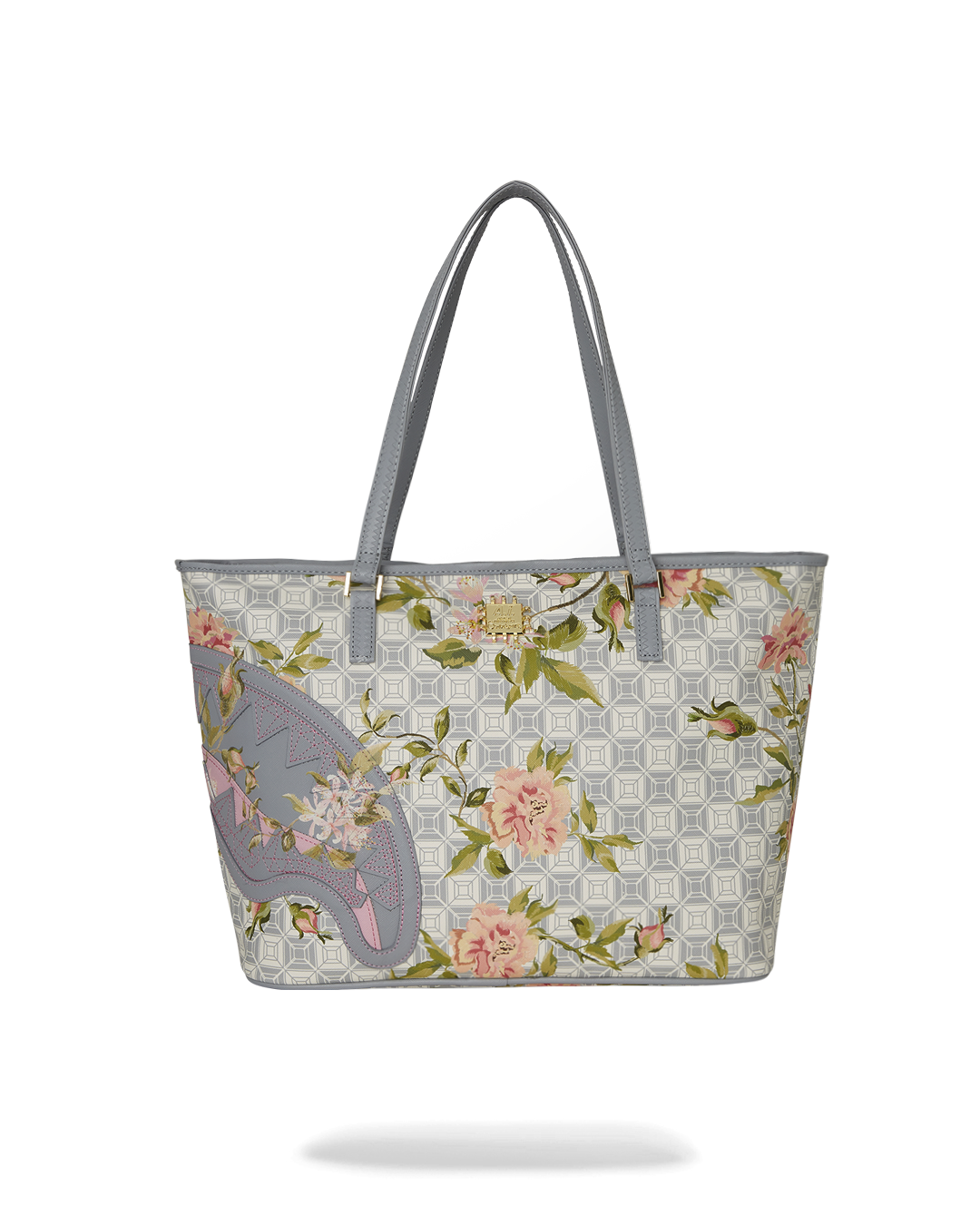 Over-the-shoulder view of tote bags for daily use in streetwear settings