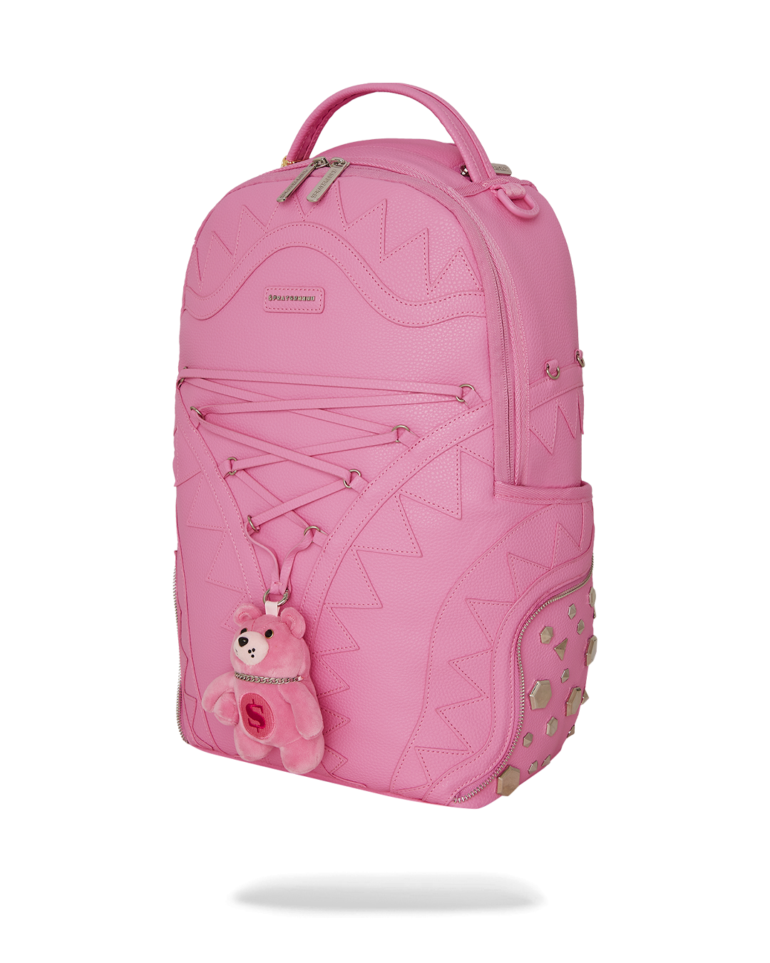 Interior layout of the backpack featuring laptop compartment and organizer.