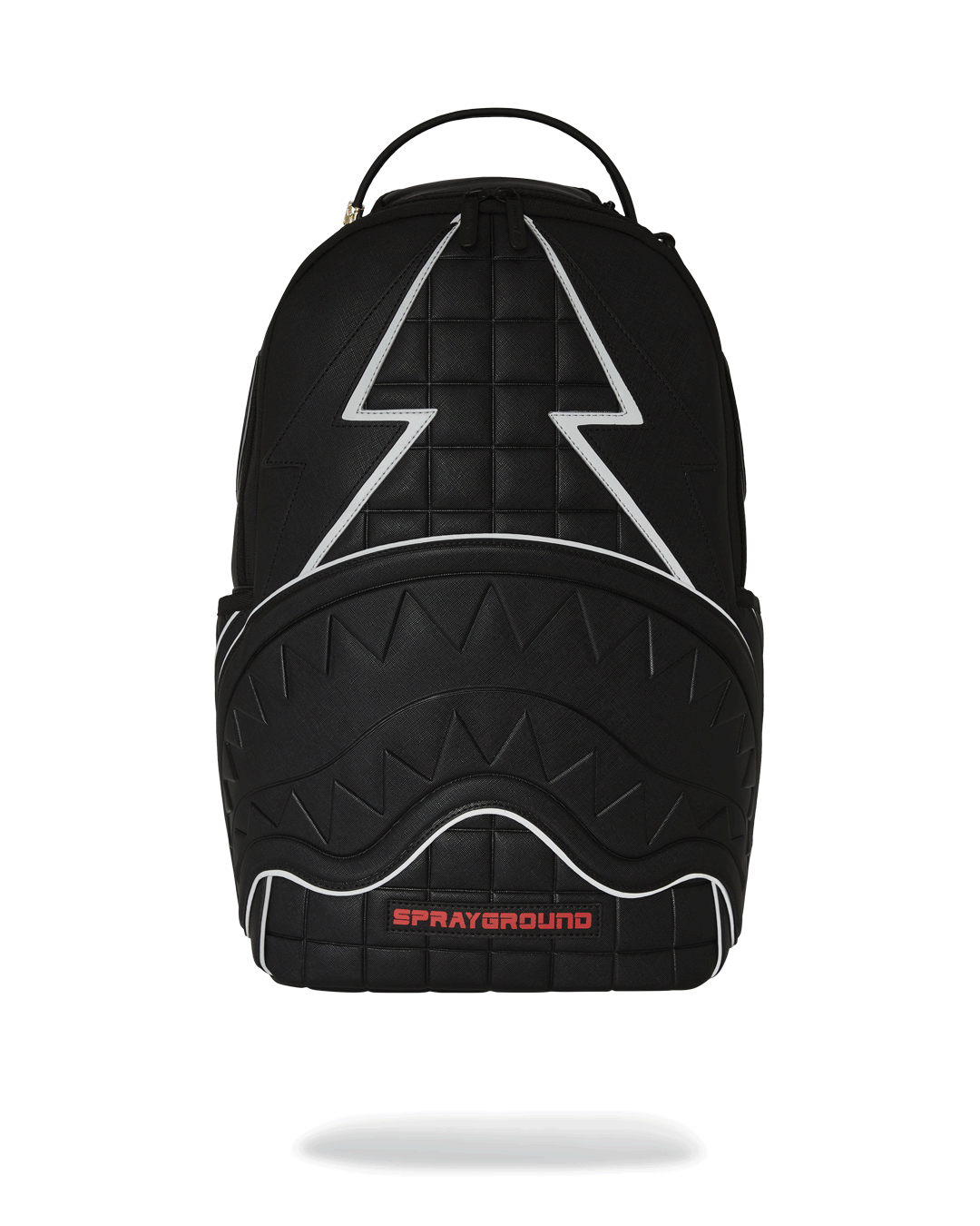 Side view showing side pockets and ergonomic straps for comfort
