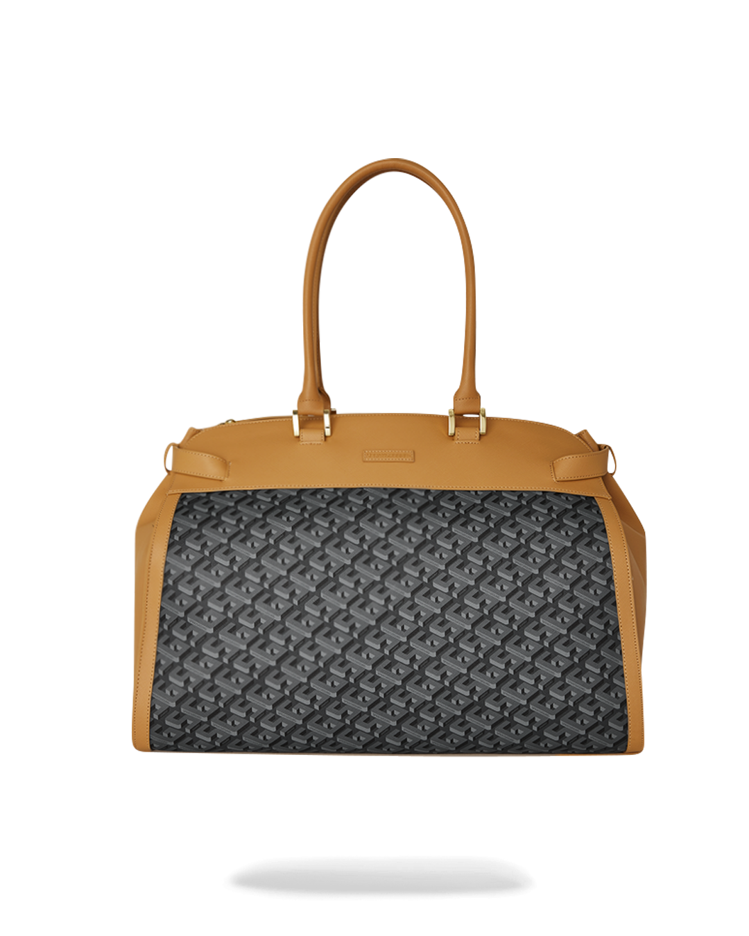 Henny Luxury Briefcase front view with embossed detailing