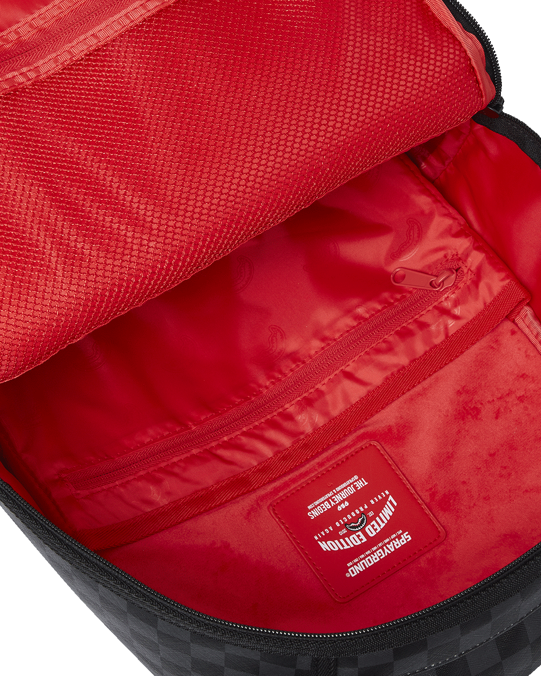 Sprayground Shark Backpack with bold 3D shark design