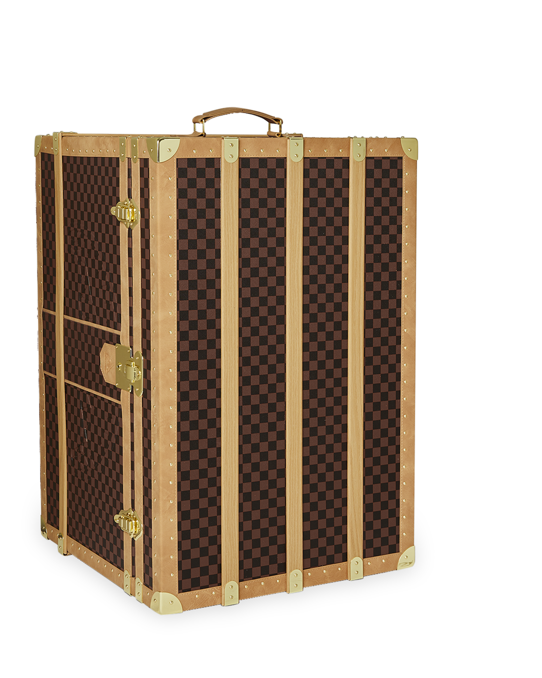 Travel Trunk with Wheels in use, demonstrating its mobility and storage capacity.