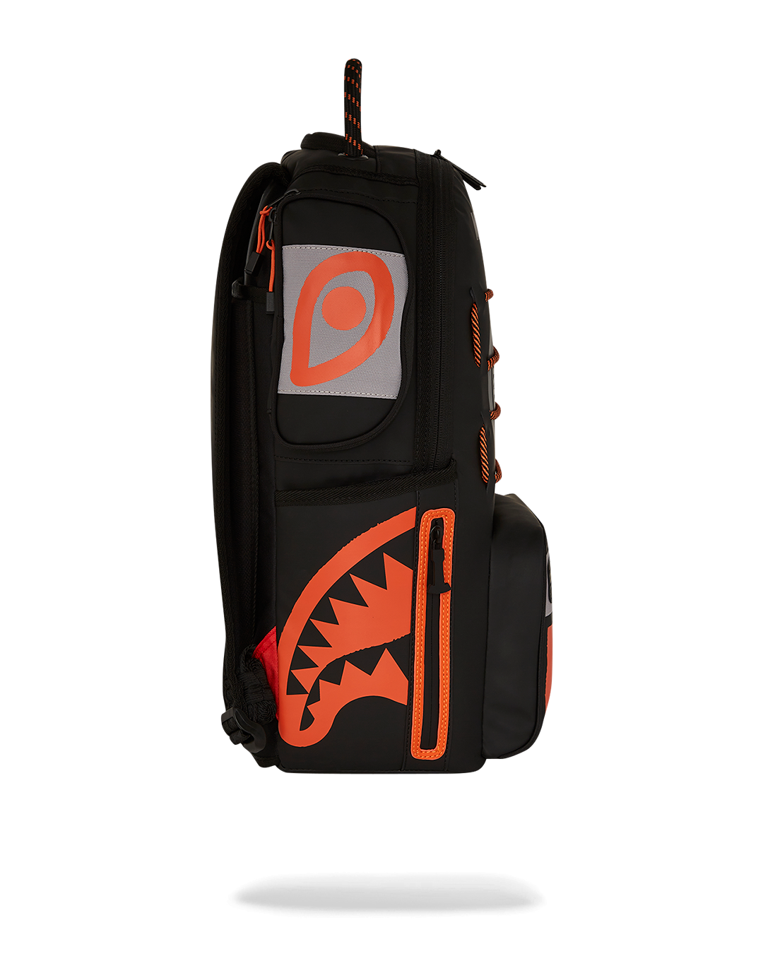 Backpack in use, showing ergonomic mesh back padding and adjustable straps