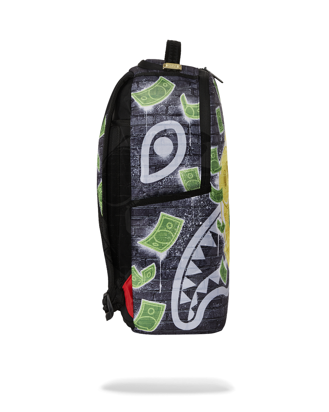 Interior shot showing the laptop compartment and mesh organizer pocket