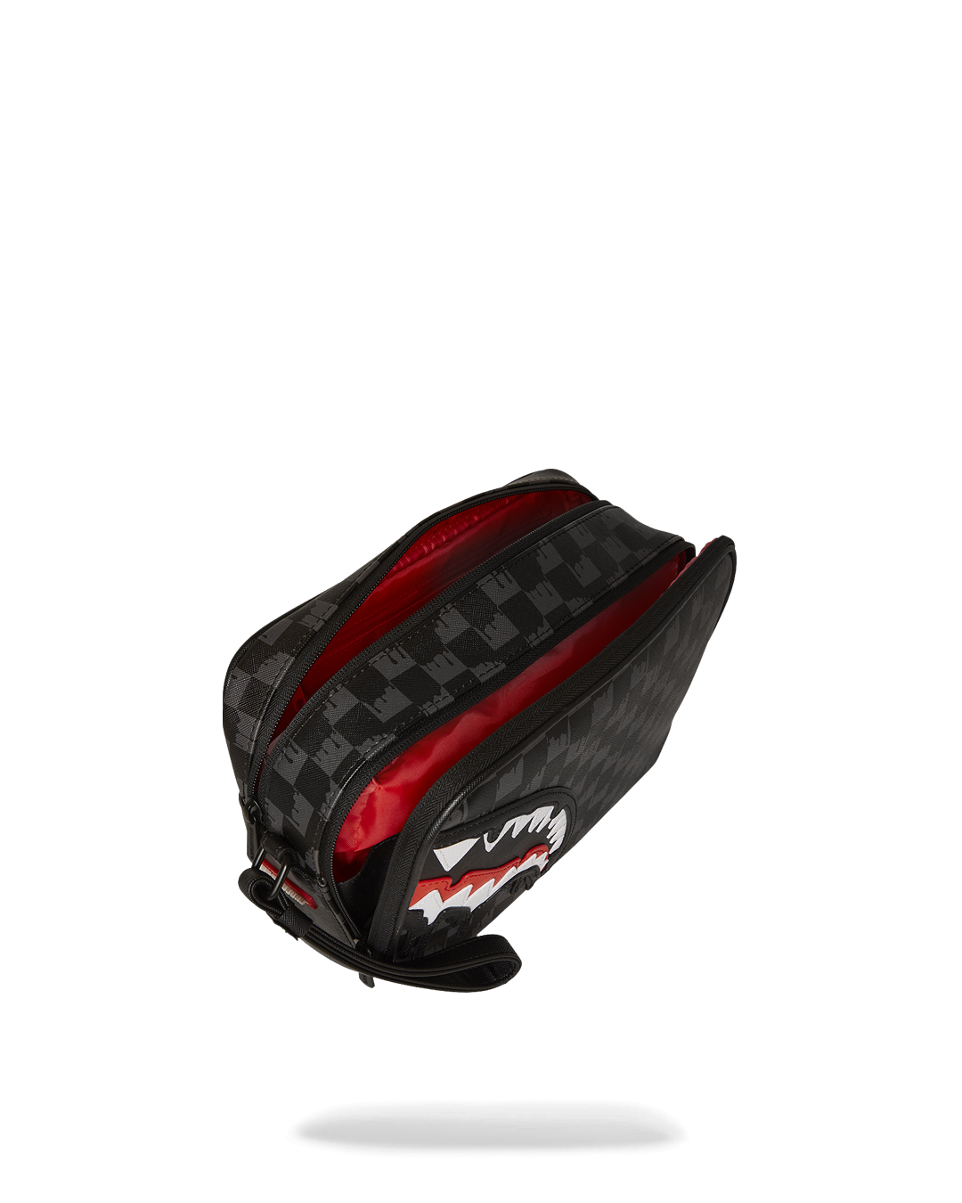 Shark Splash crossbody waist bag - side view, highlighting its durable construction