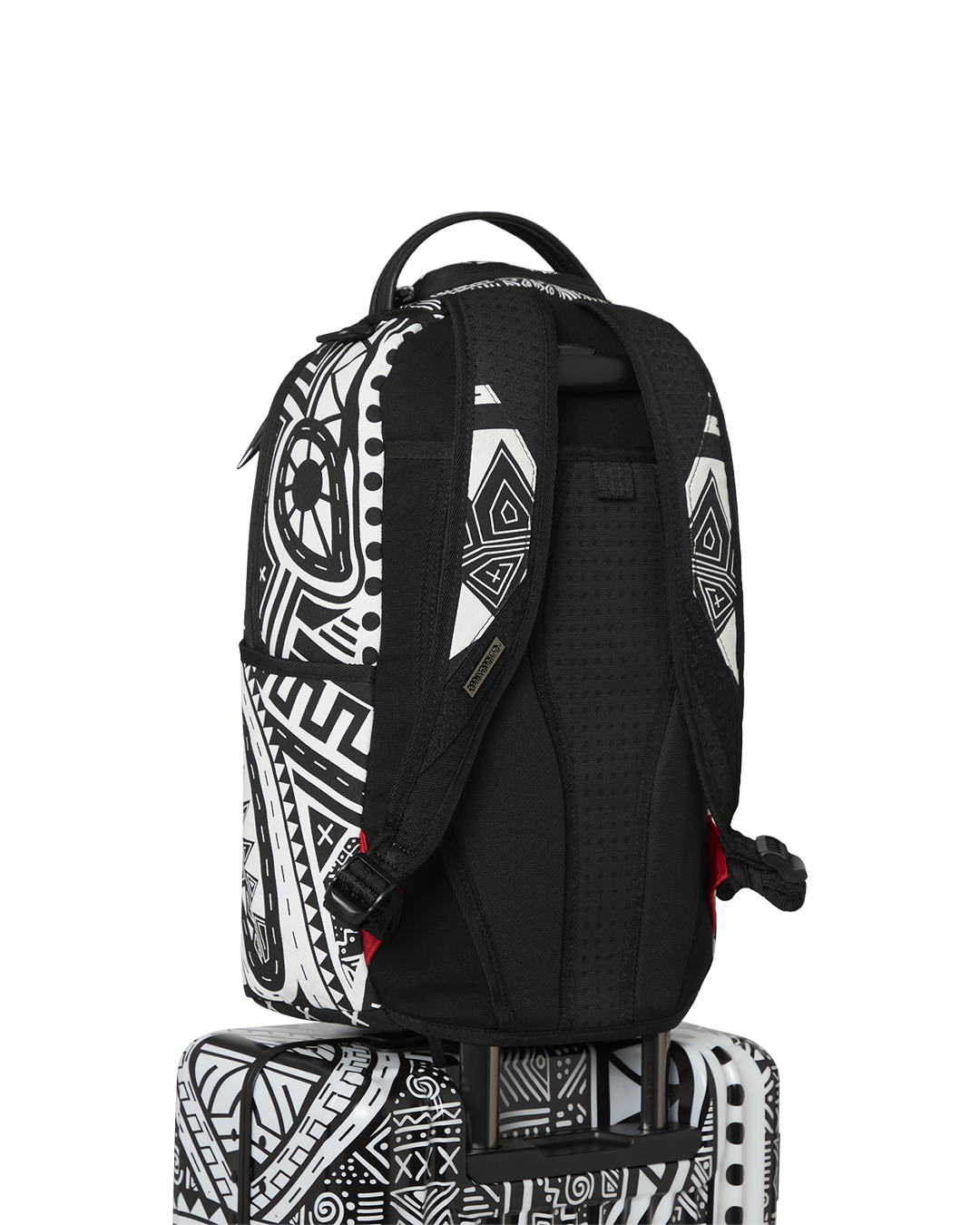 A.I. African Intelligence Skyhawk Carry-On Luggage in use, demonstrating its smooth movement with double spinner wheels