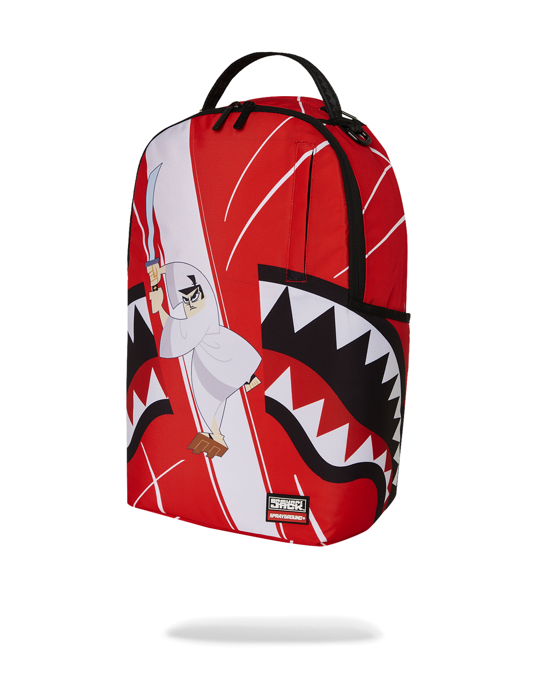 Back view of the backpack, highlighting the ergonomic mesh padding and adjustable straps.