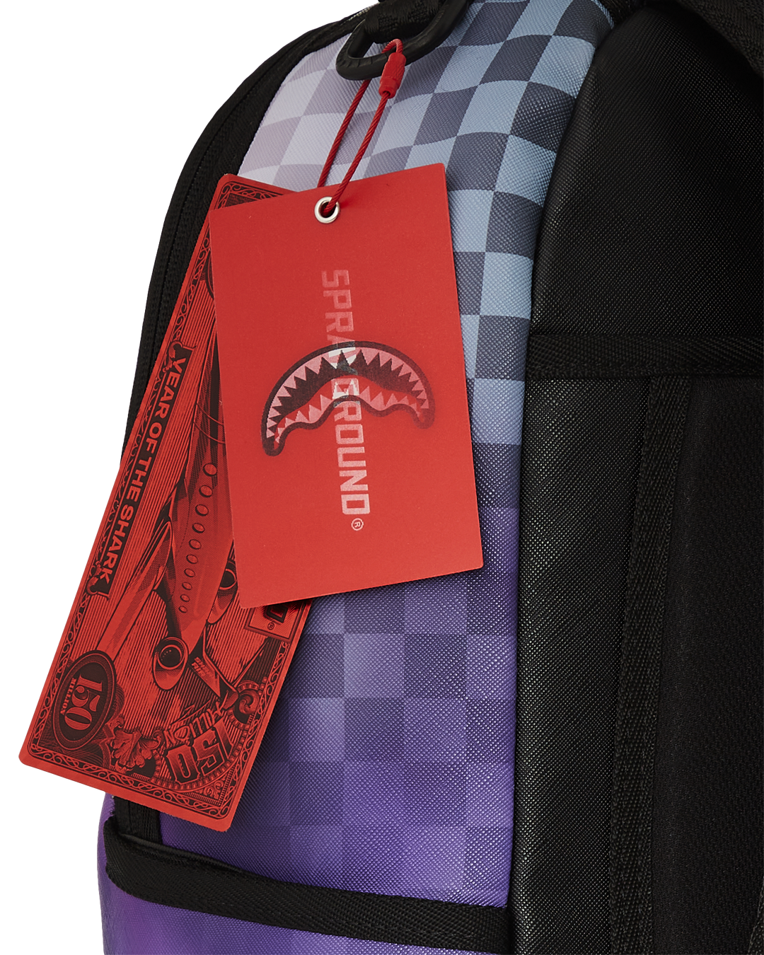 Naruto Madara Uchiha anime print backpack - front view