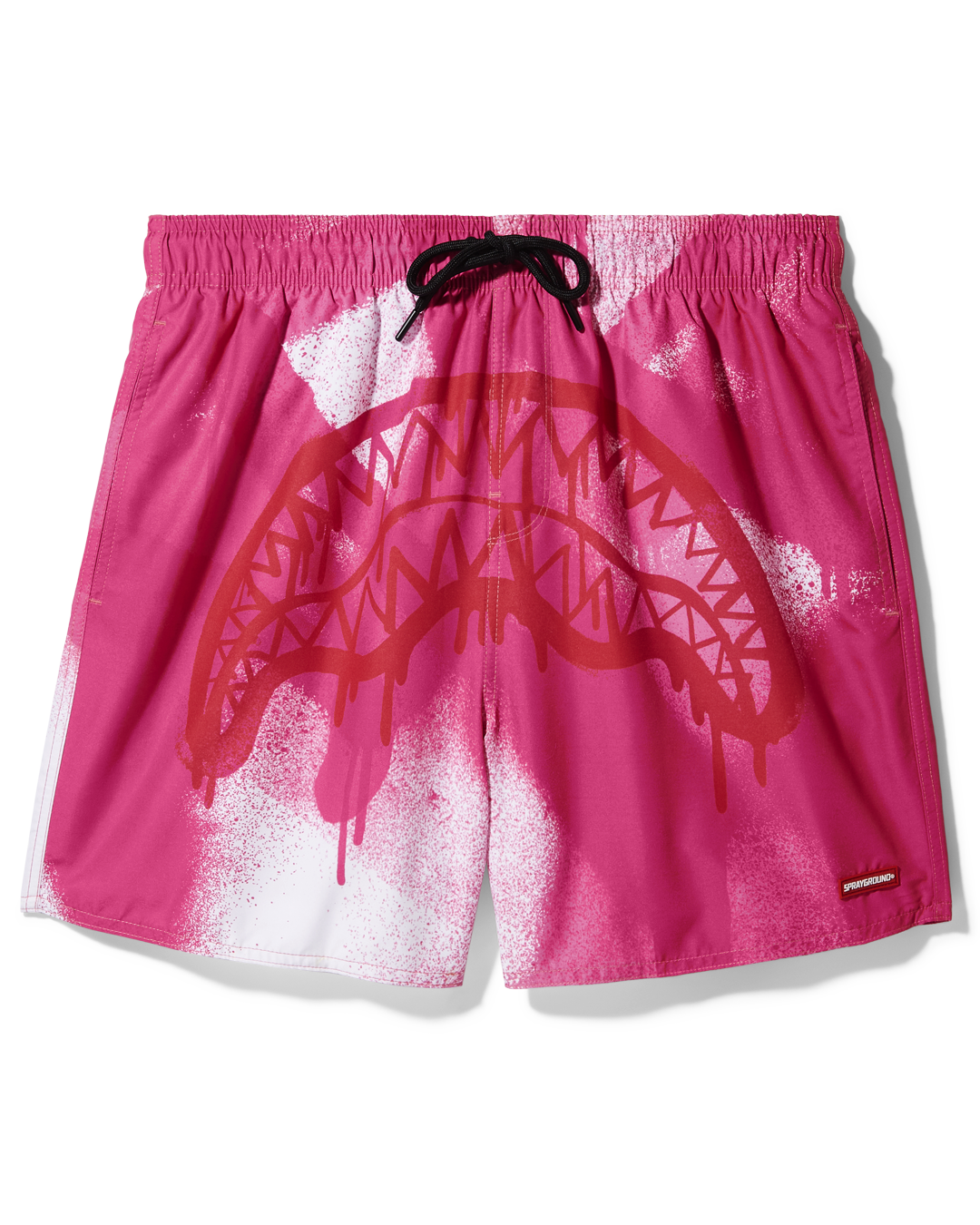 Front view of Storm-Ready Swim Shorts showcasing the elastic waistband and side pockets.