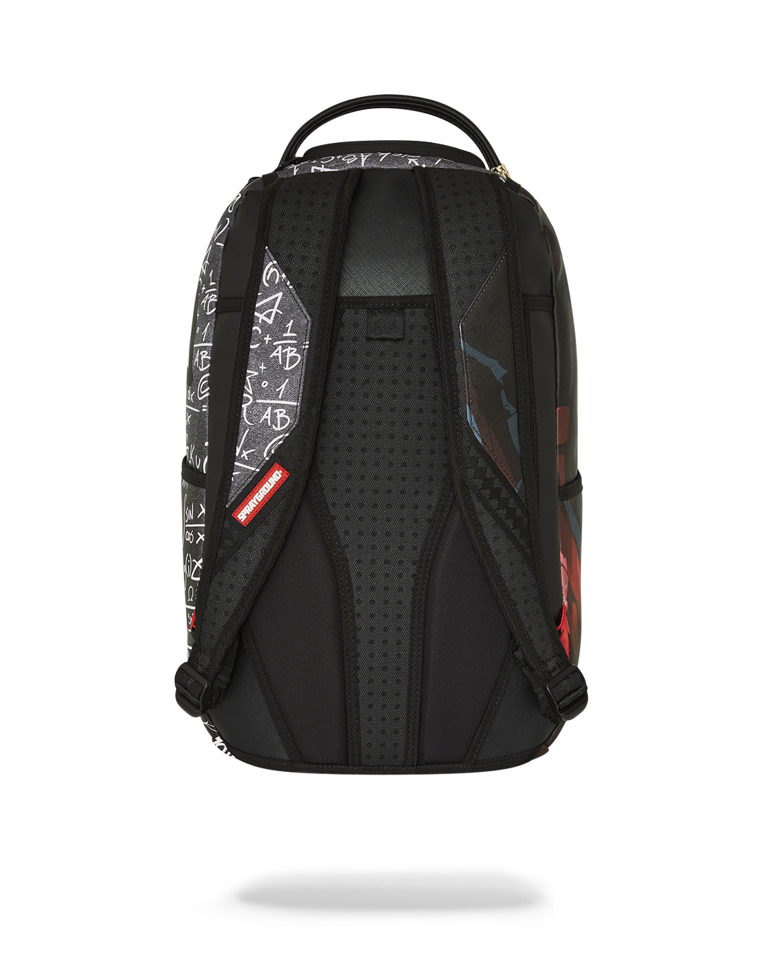 Front view of Rick and Morty limited edition backpack showcasing design and pockets.