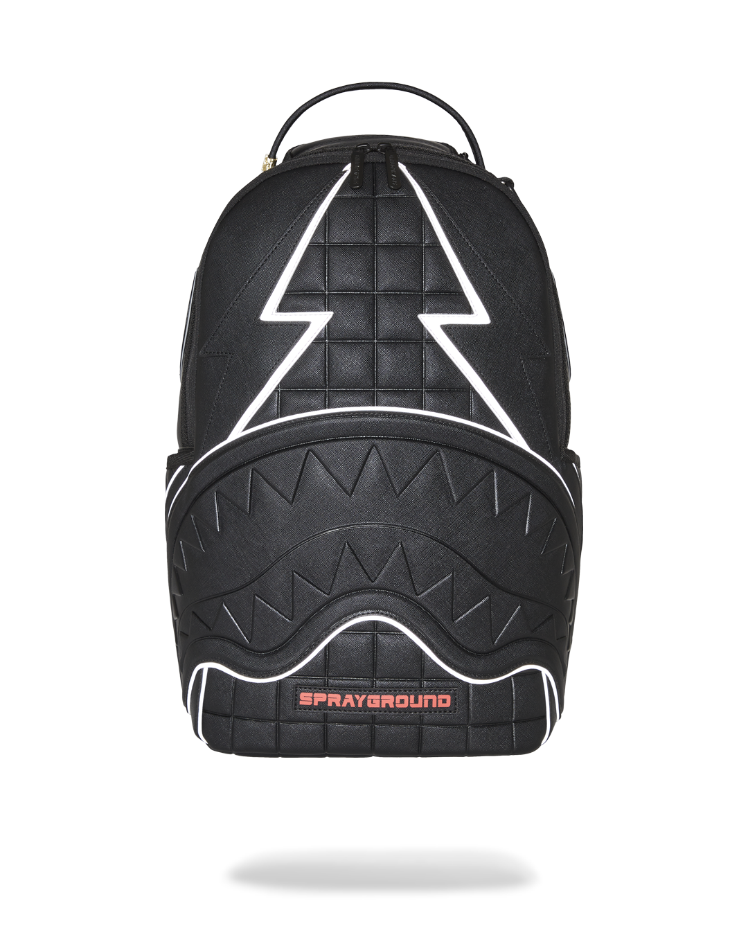 Side view showing side pockets and ergonomic straps for comfort