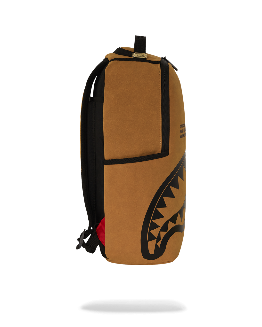 Open compartment displaying 17-inch laptop sleeve and organizers