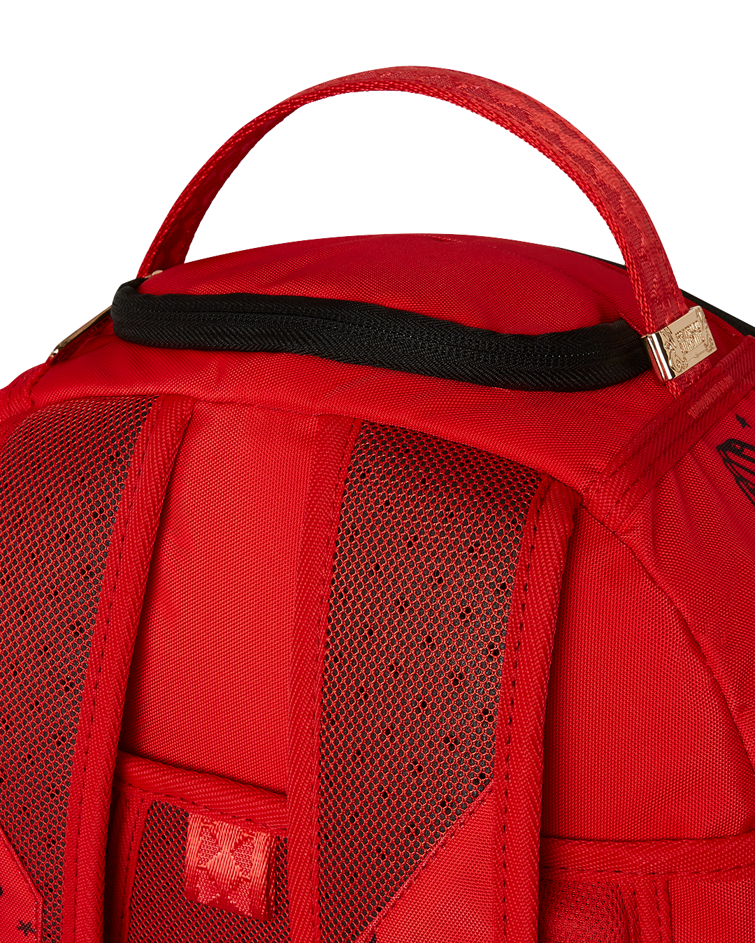 Interior compartment of Diablo backpack with laptop space