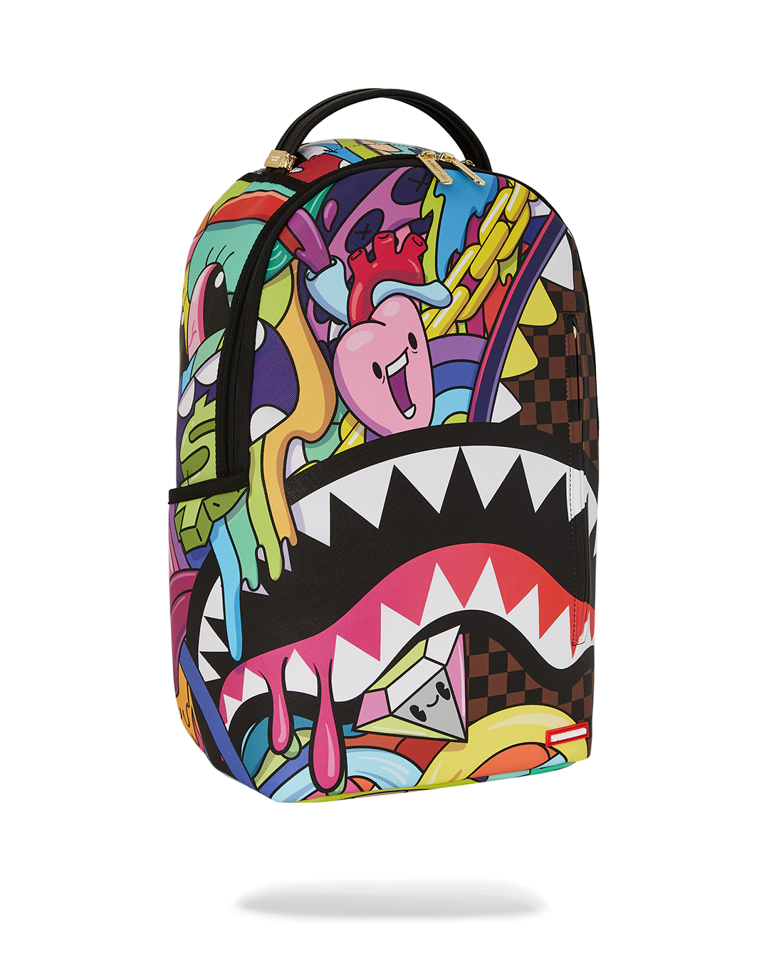 Interior view of the Trippin Daily Deluxe Backpack with laptop compartment.