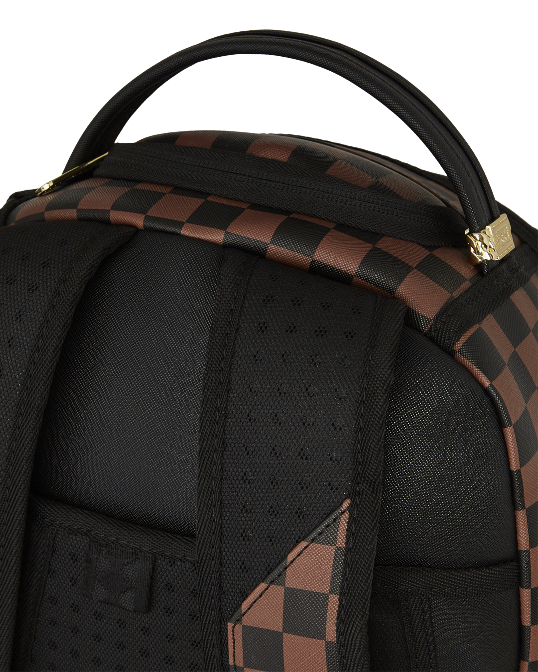 Interior of the DLXSV backpack highlighting the laptop compartment.