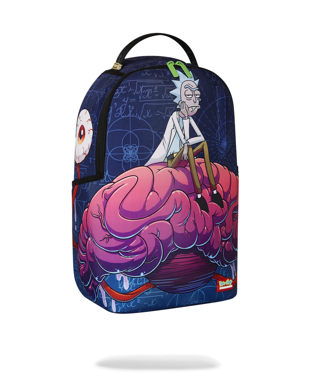 Sprayground DLXR backpack with multiple compartments and adjustable straps