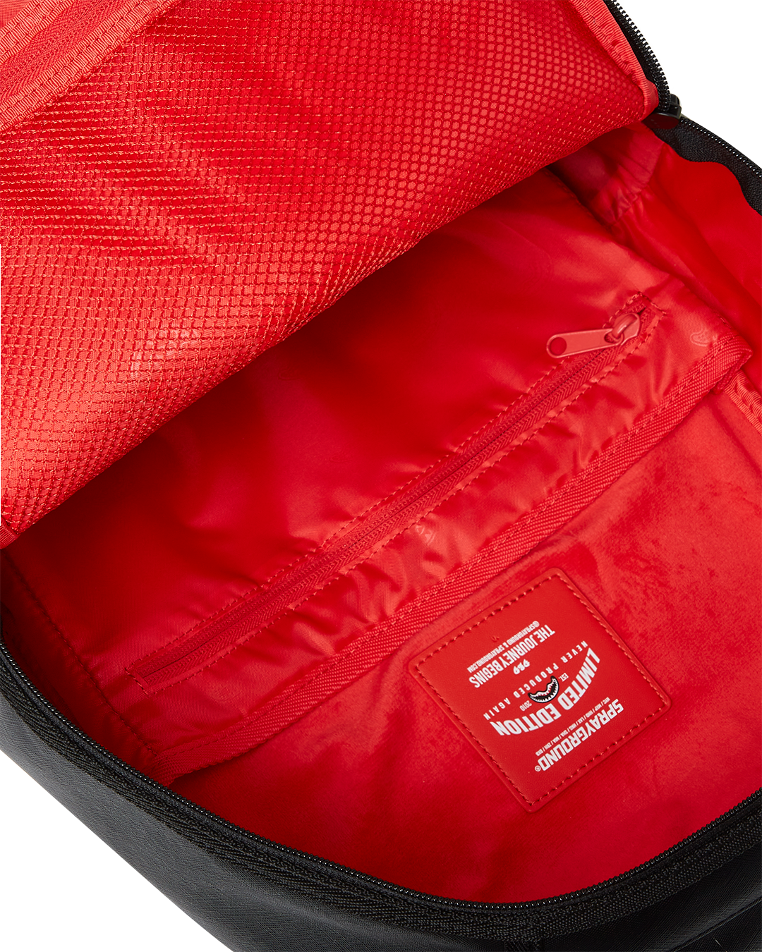 Side angle highlighting adjustable straps and ergonomic mesh padding