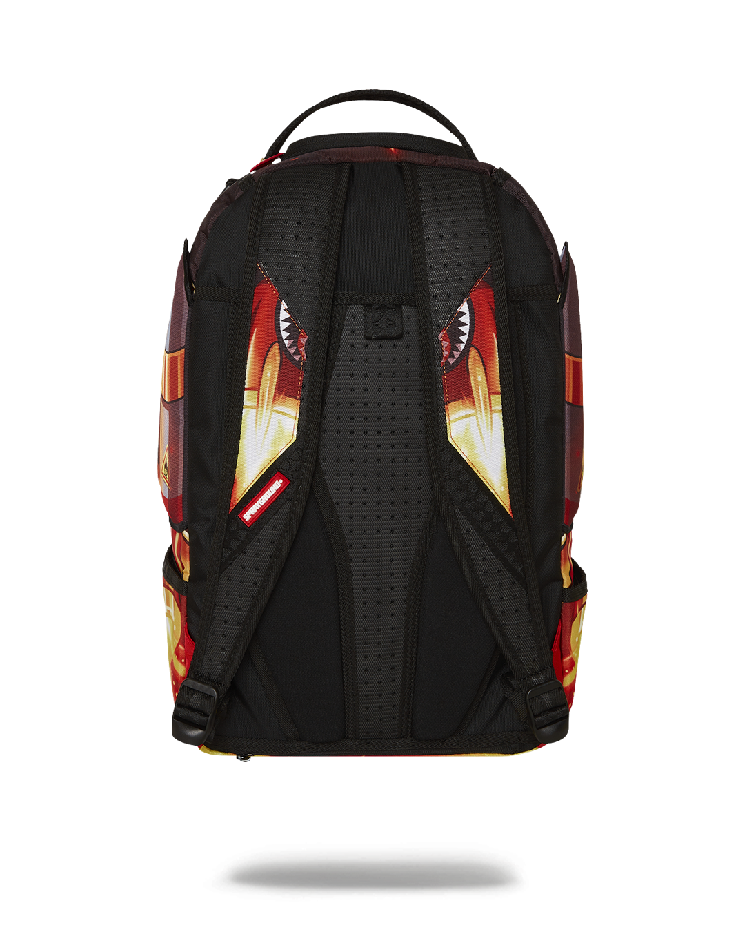 Luxury wing backpack with quilted stitching and adjustable straps