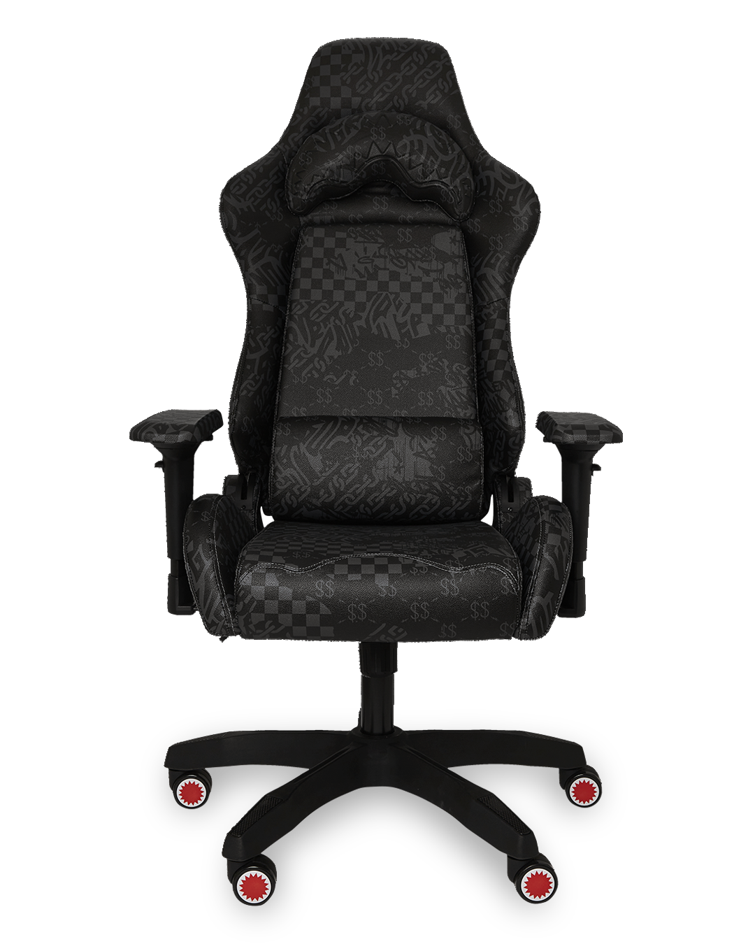 Dowinx 4AM Gaming Chair from a front angle, showcasing its ergonomic design and 4D adjustable armrests.