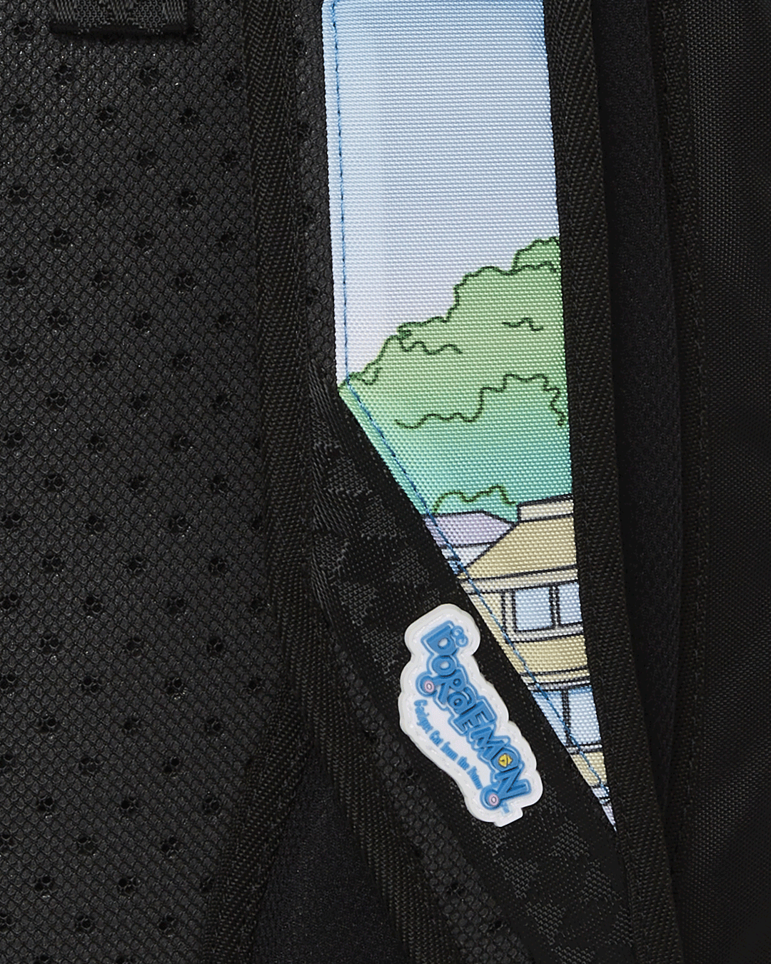 Doraemon kids backpack with ergonomic design and adjustable straps
