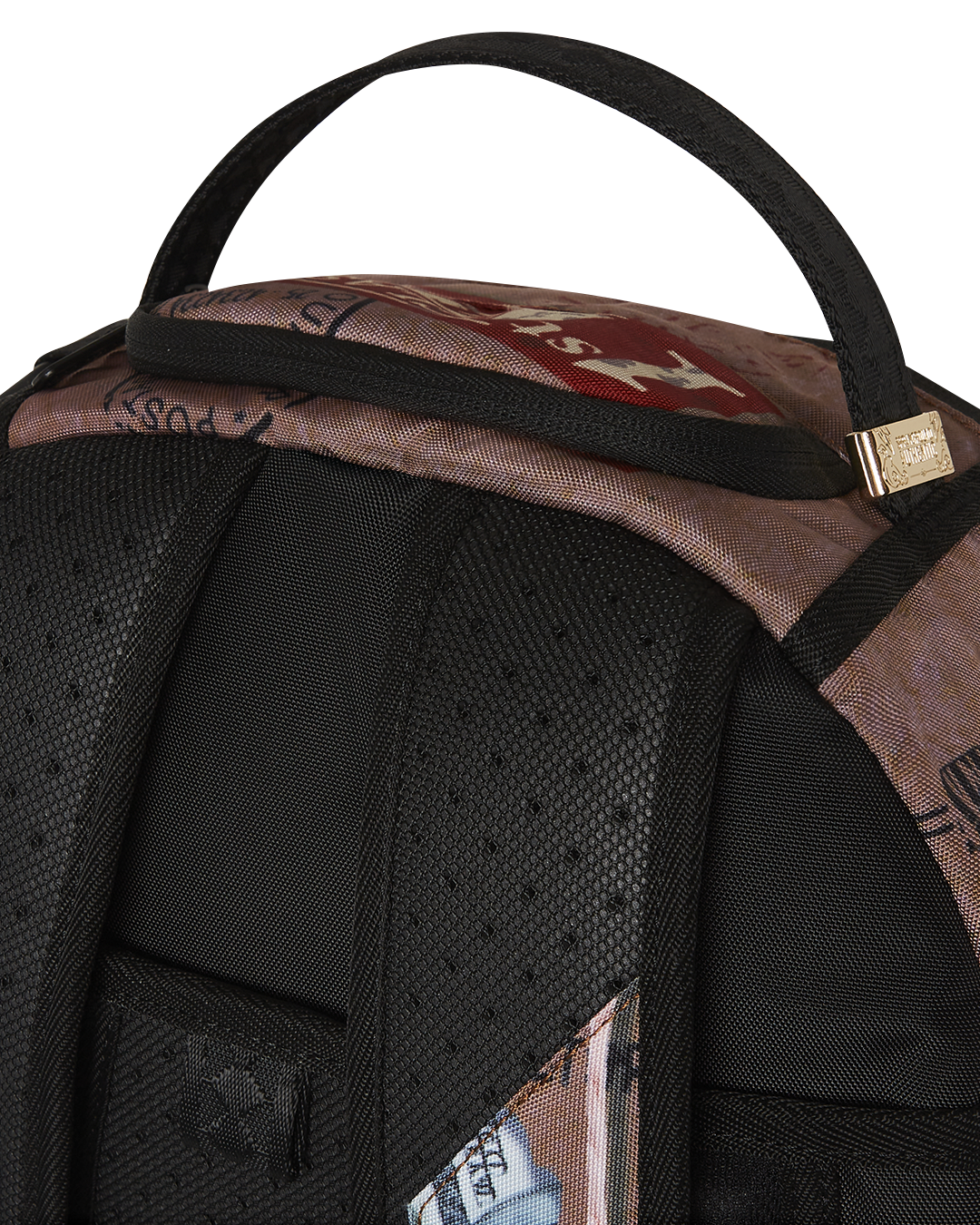 Front view of the Weekend Voyager Laptop Backpack showcasing its sleek design.