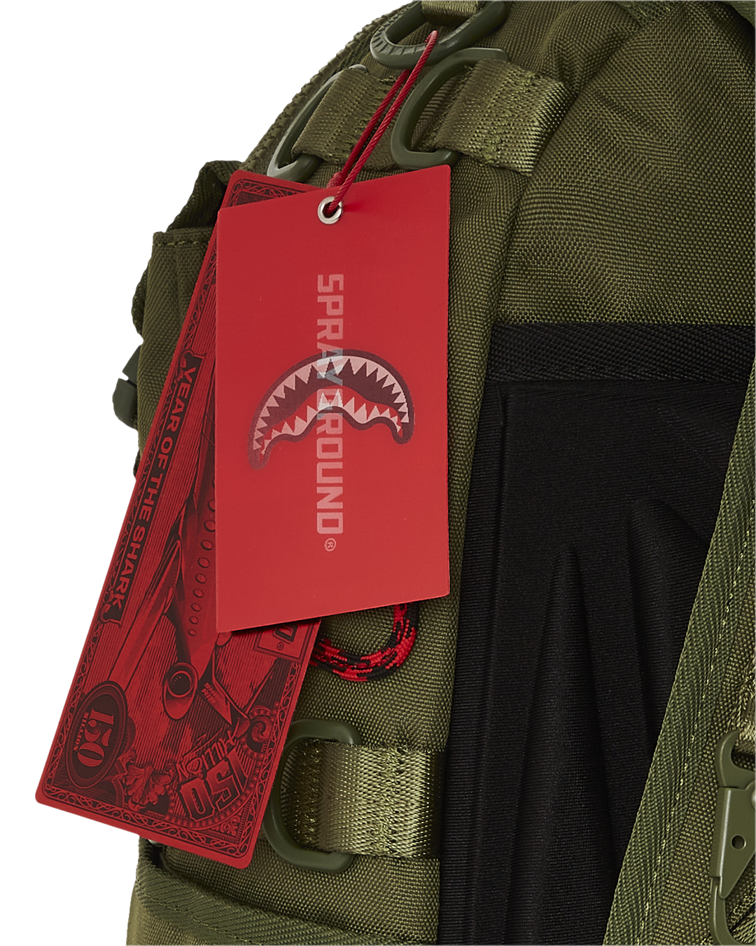 Backpack with separate velour laptop compartment and mesh organizer pocket