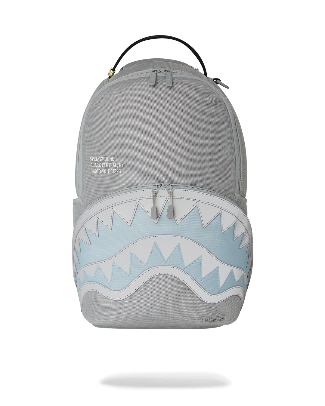 Close-up of the Shark Central Ice Mesh Backpack's ergonomic mesh back padding and adjustable straps for comfortable wear