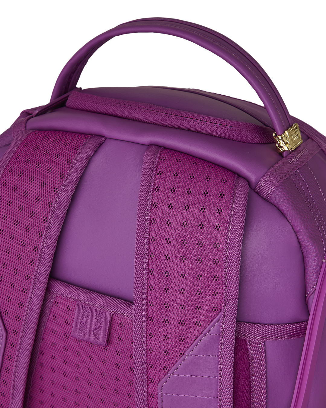 Close-up of the ergonomic mesh padding and adjustable straps