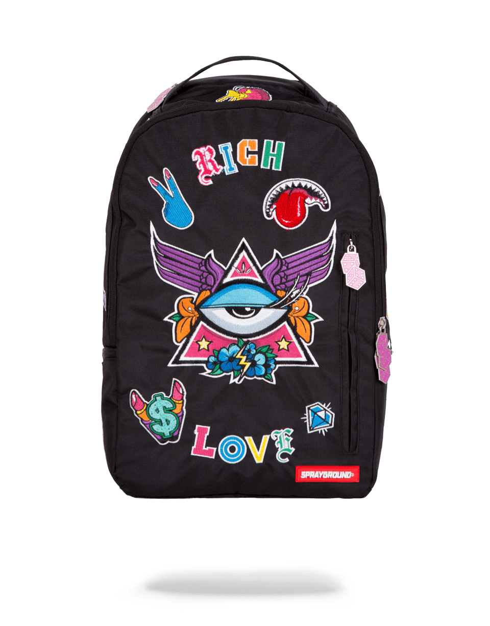 TravelPro Laptop Backpack - front view with multiple pockets