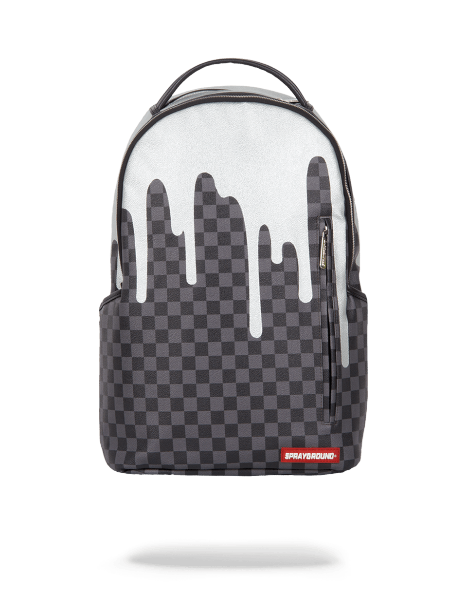 Platinum backpack showcasing ergonomic back padding and adjustable straps.
