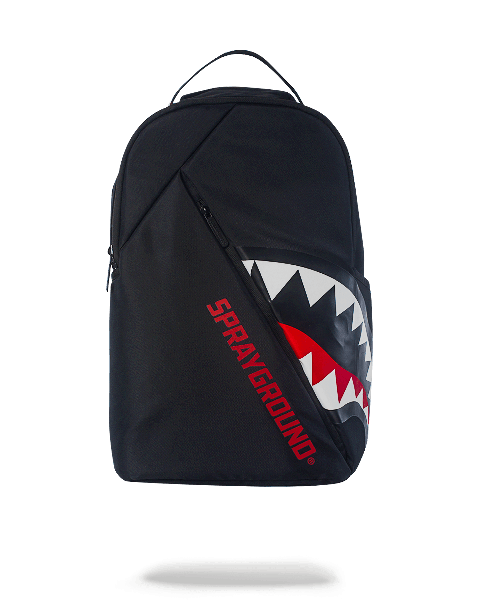 Ghost Shark Pro Backpack showcasing side pockets and adjustable straps in a travel setting.