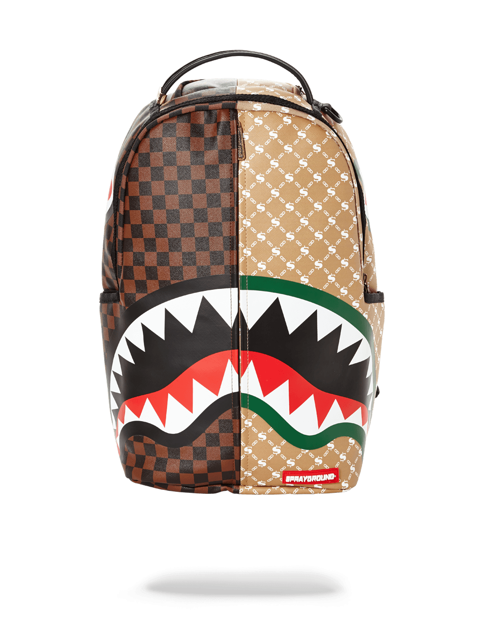 Chic vegan leather backpack showcasing ergonomic straps and pockets.