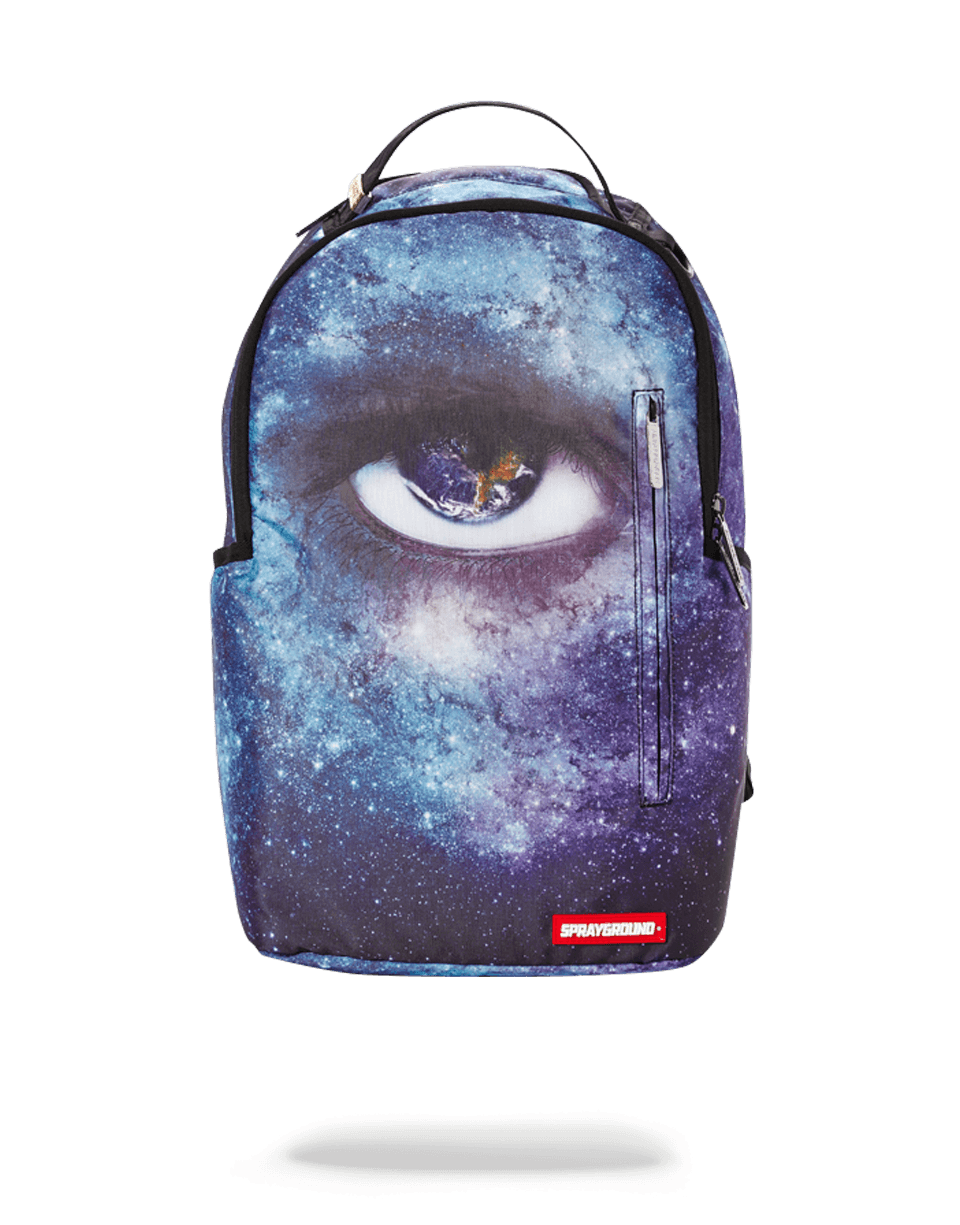 Front view of GALAXEYE water-resistant leather laptop backpack for women with multiple pockets